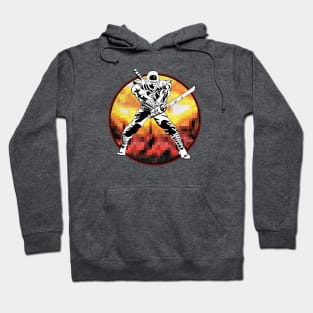 Storm Shadow Black and White Hoodie